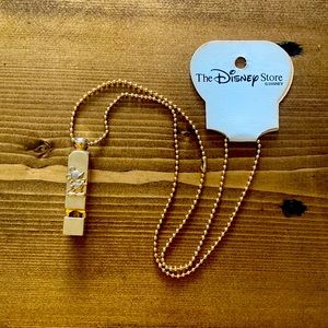 Vintage Disney Store Mickey Whistle Necklace